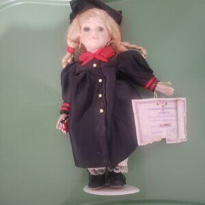 Seymour Mann Porcelain Doll Julianna Limited Edition 5k Made With Certificate